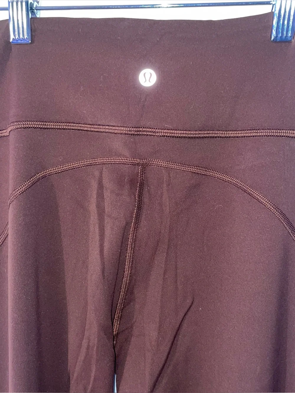 NWT Lulu Lemon Brown Flared Leggings Women 4